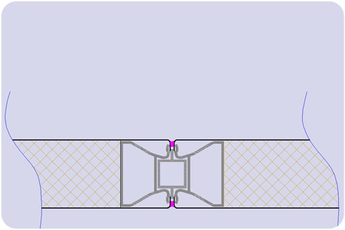 Cleanroomplafond DSM60