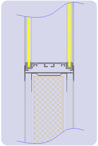 Cleanroomwand BS100